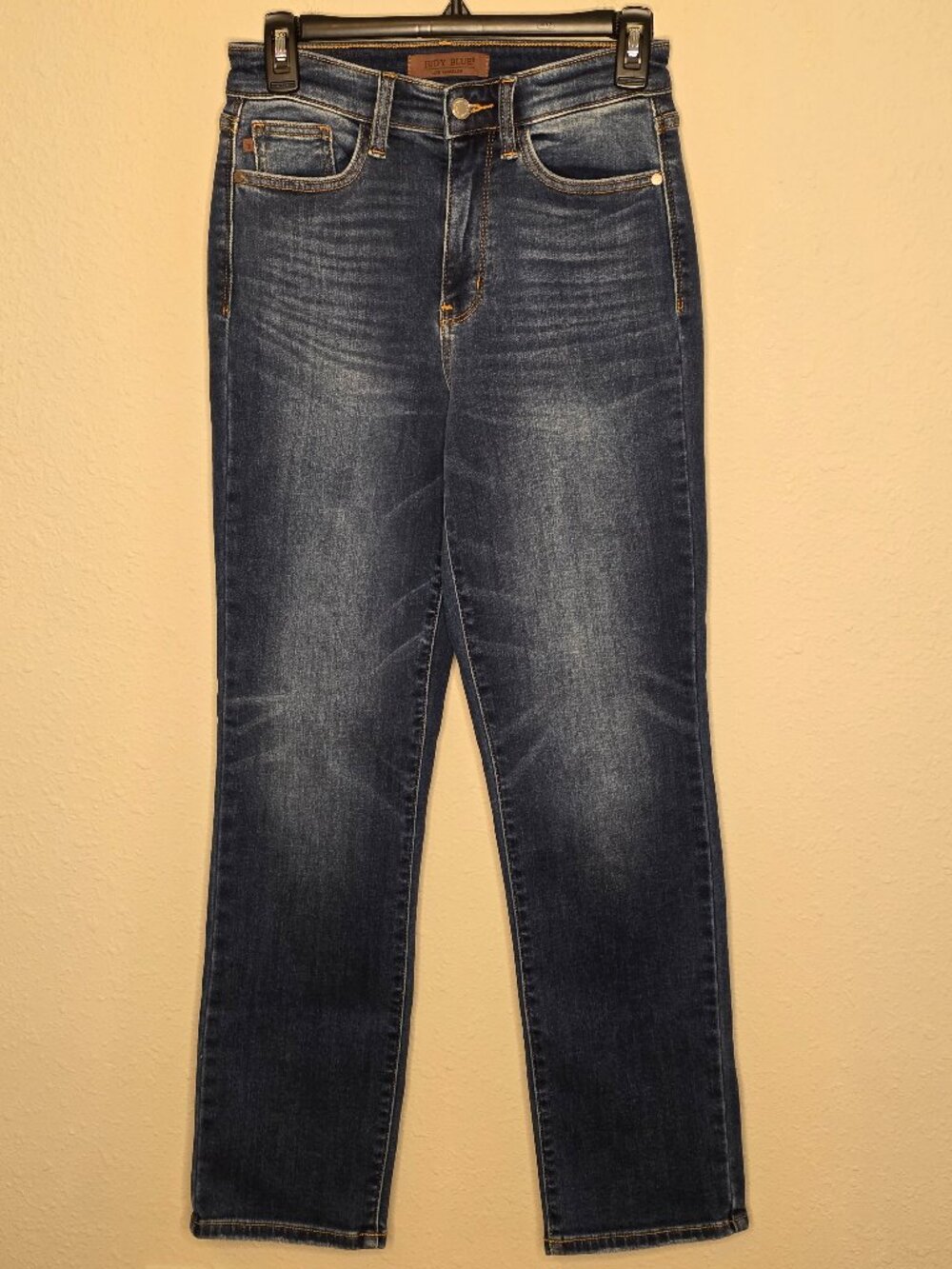 Judy Blue Straight Fit, High-Rise Denim Junior's Jeans, Size 3/26